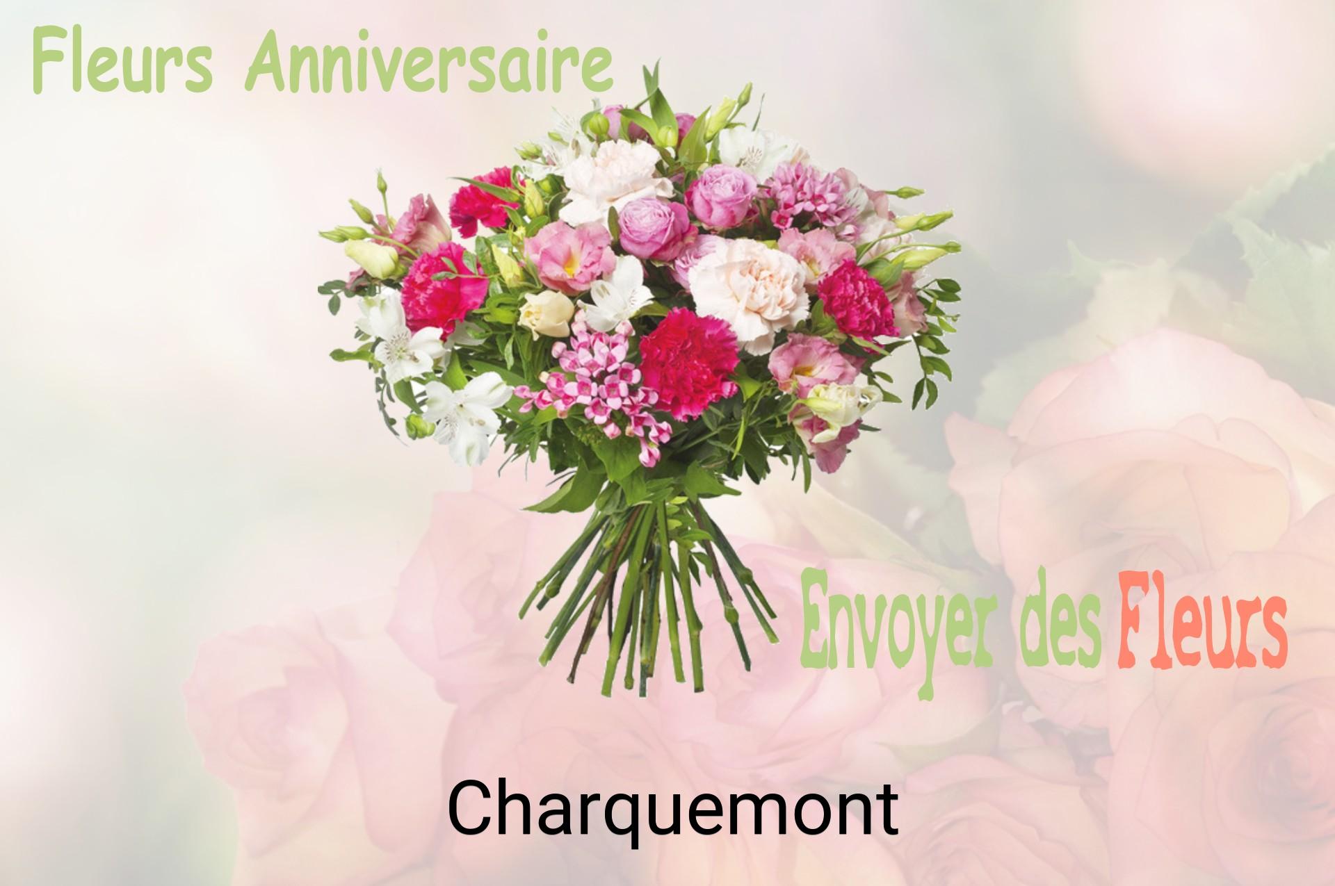 Bouquet de fleurs d’anniversaire livré à Charquemont